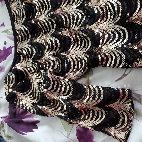 Sequin mini cocktail dress - Picture 4 of 5